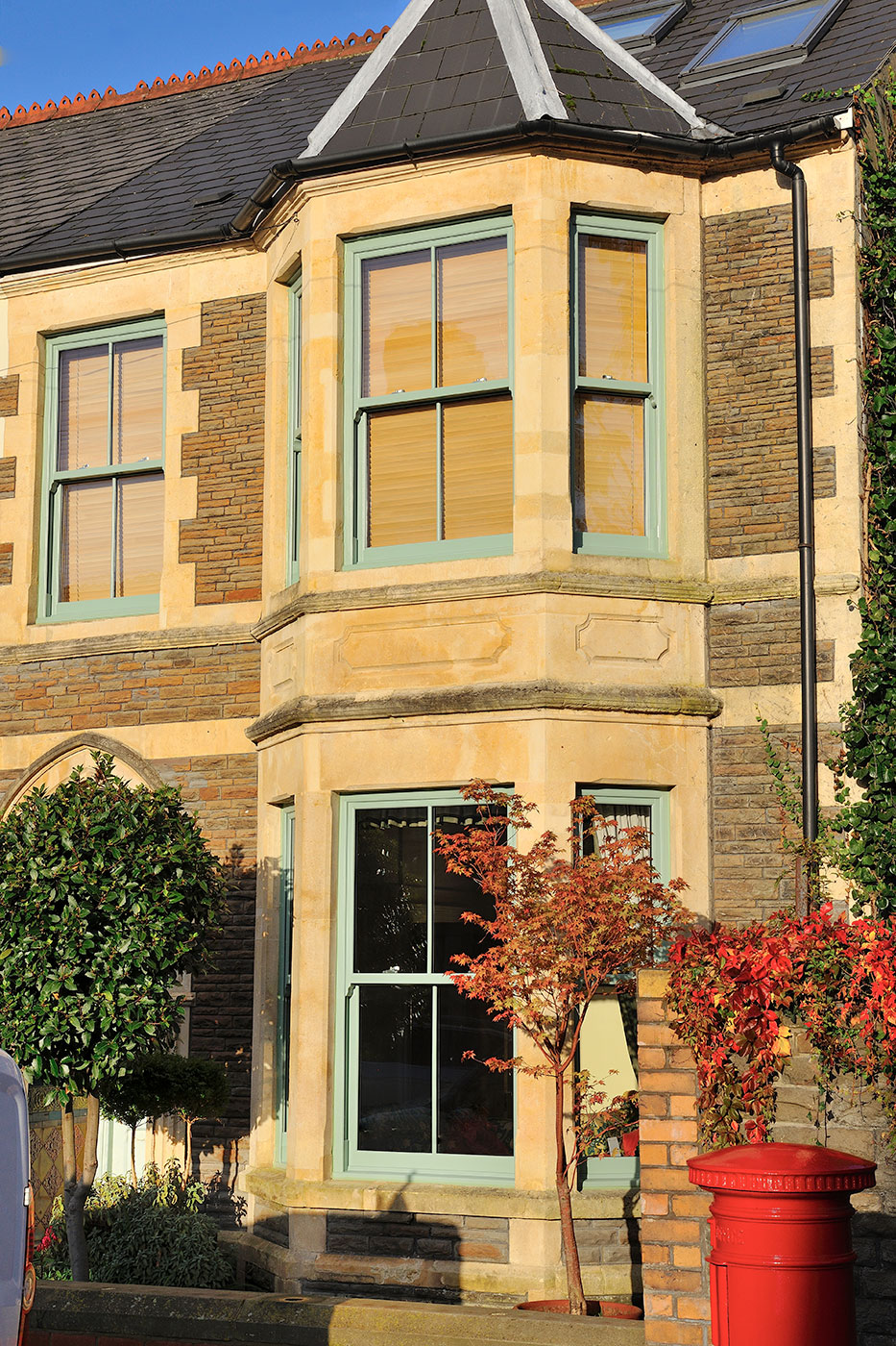 House with energy efficienct windows in Pontcanna