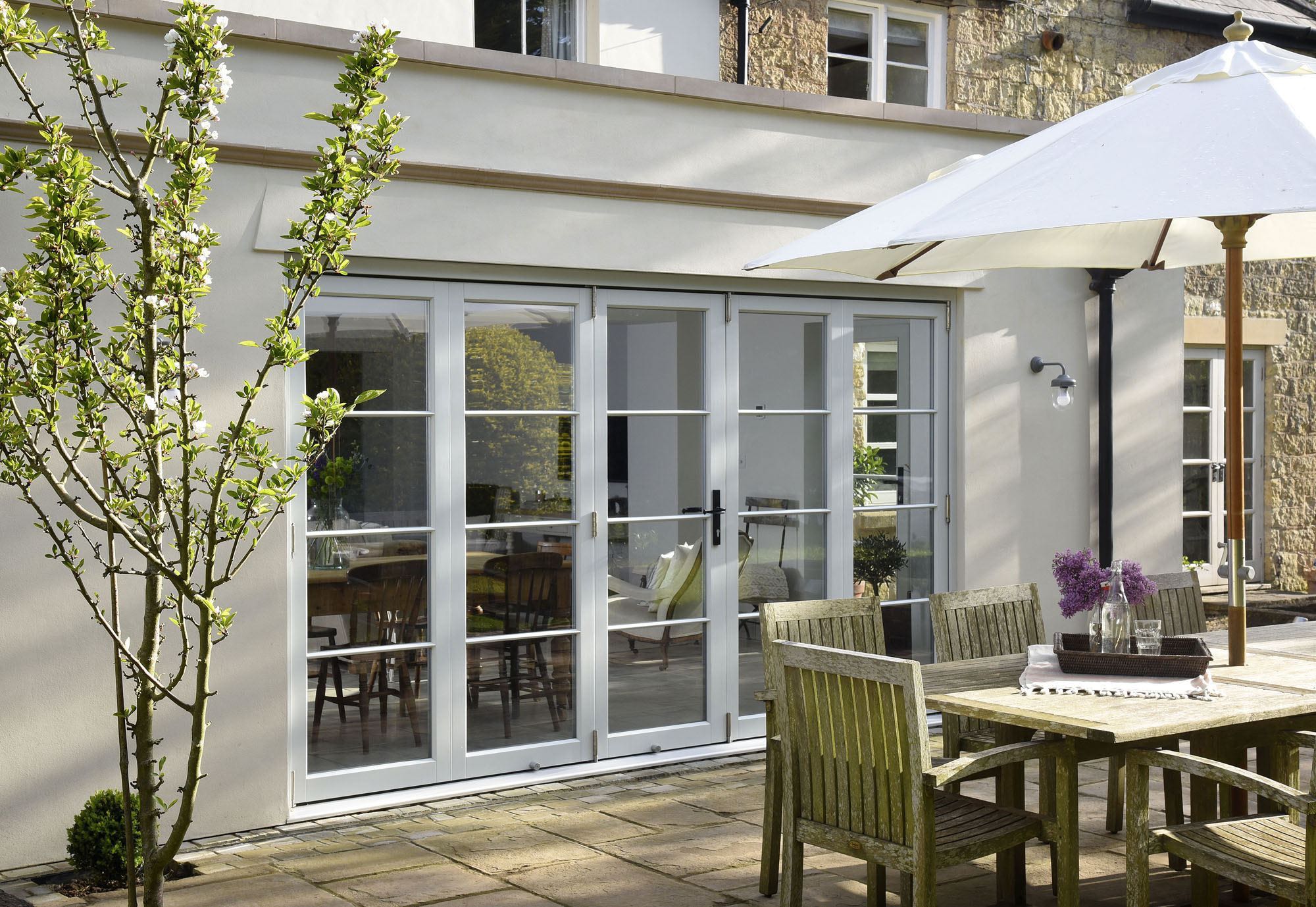 Wooden Bi-Fold Doors