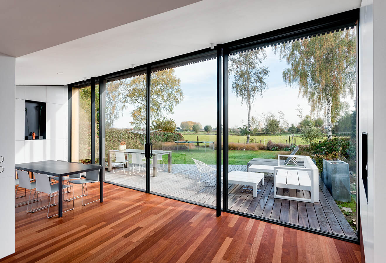 Slimline Sliding Patio Doors Cardiff Aluminium Sliding